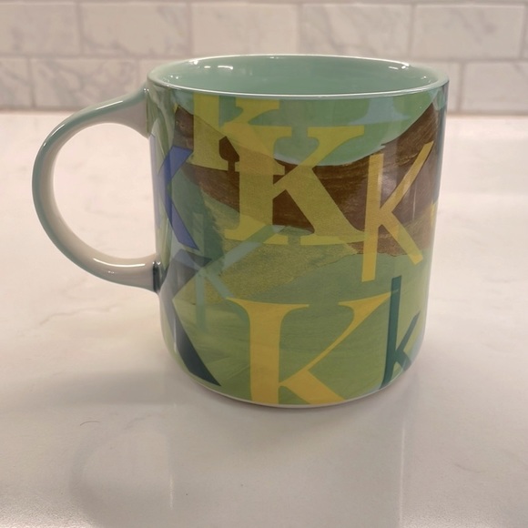 Anthropologie ‘K’ Initial Mug - Picture 2 of 6